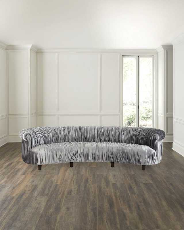Romana Ruched Sofa, 92"